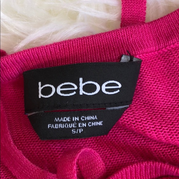 NEW Bebe pink and beige maxi dress! - Picture 3 of 3